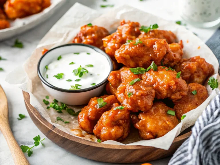 boneless chicken wings recipe
