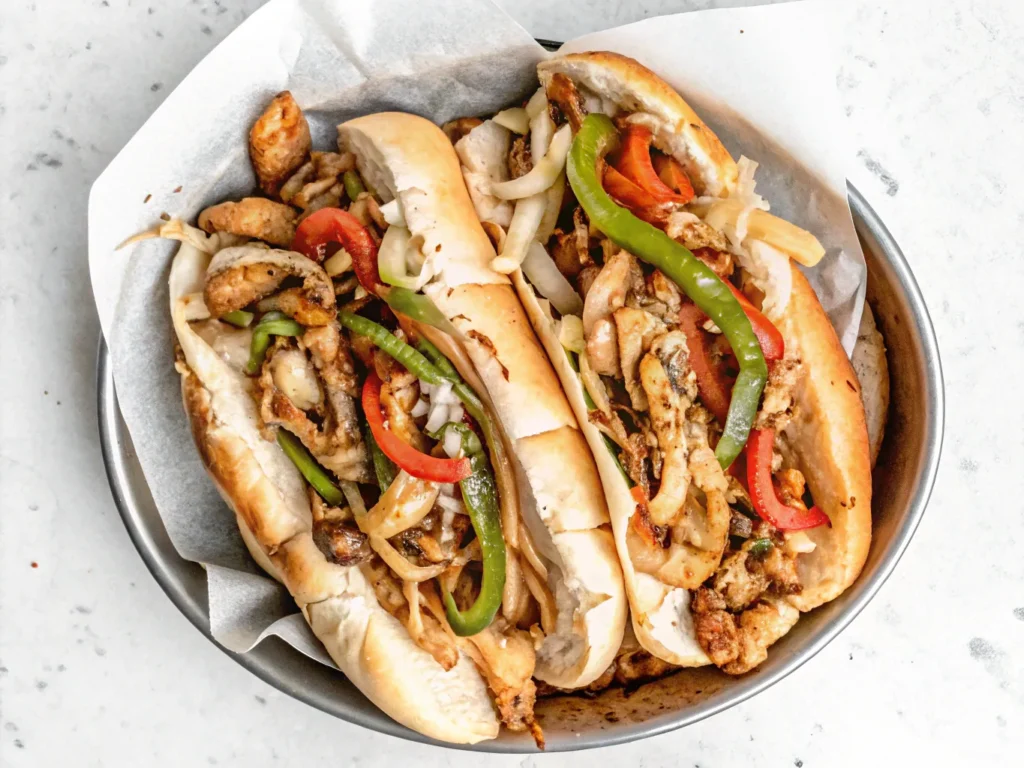 chicken philly cheesesteak recipe