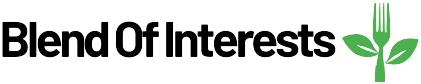 Blend of Interests logo - A blog with diverse content on food and recipes.