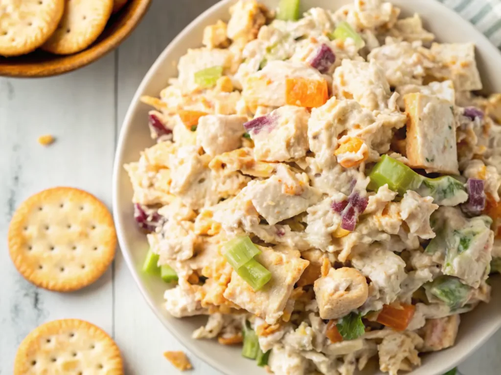 round swamp chicken salad recipe